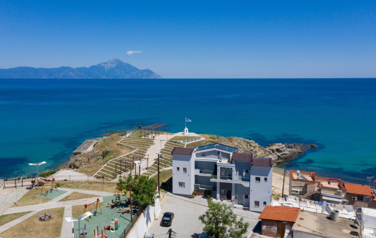 Almare Seaside Studios & Suites - Sarti Sithonia Exteriör bild