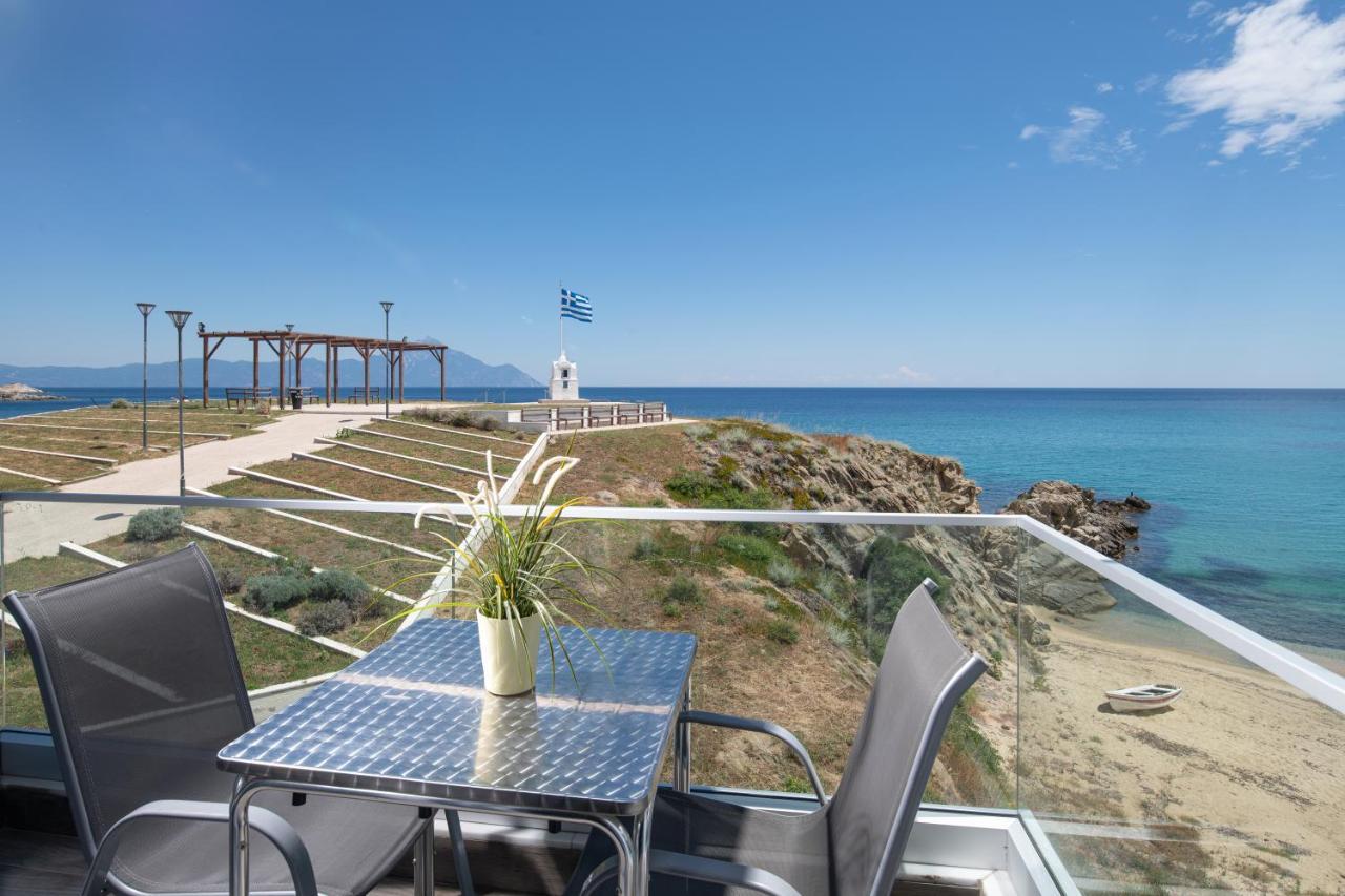 Almare Seaside Studios & Suites - Sarti Sithonia Exteriör bild