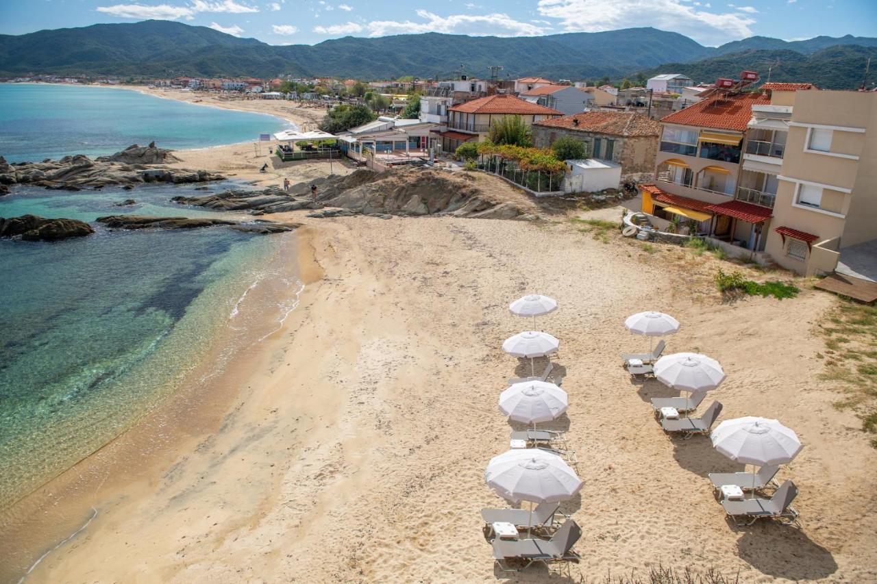 Almare Seaside Studios & Suites - Sarti Sithonia Exteriör bild